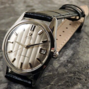 オメガ・OMEGA シーマスター アンティーク 希少 正面全体