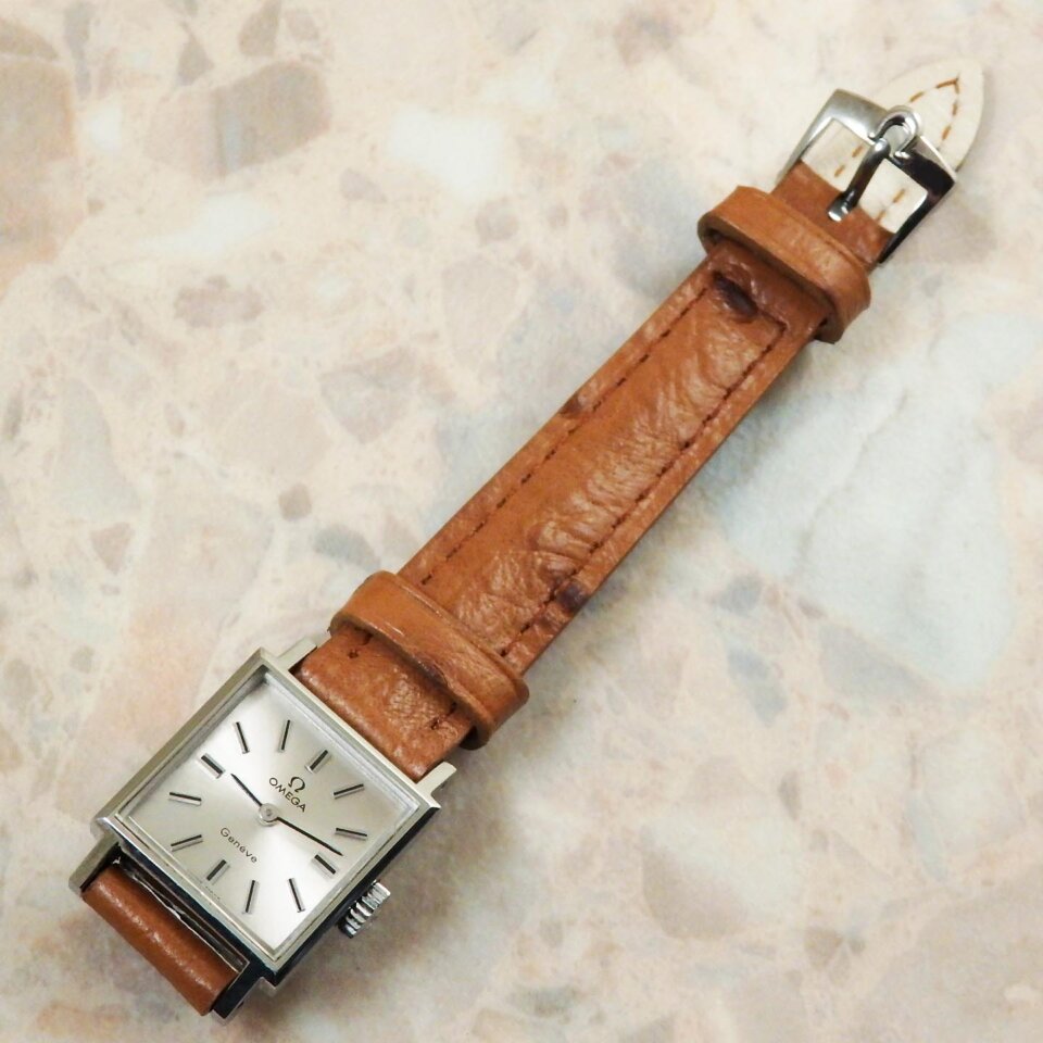オメガ レディース アンティーク腕時計 スクエアフェイス 1971年 OMEGA