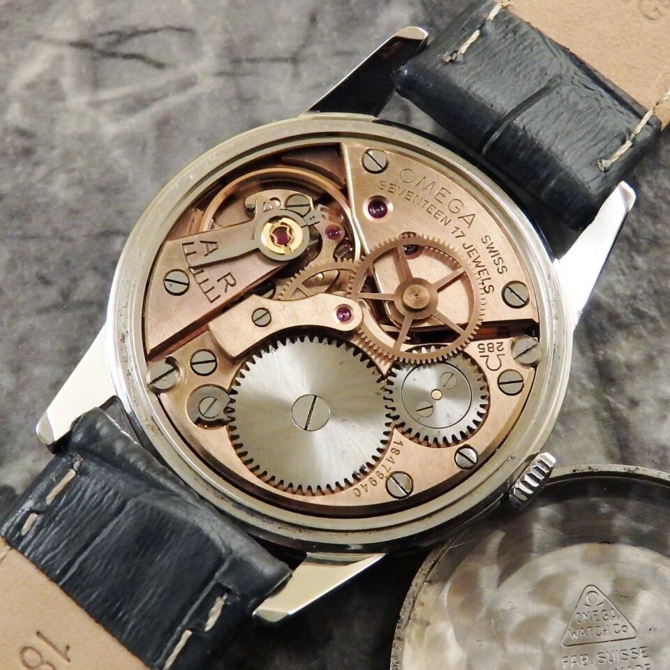 OMEGA オメガ 手巻き 30mm キャリバー アンティークウォッチ 1961年 30ミリ