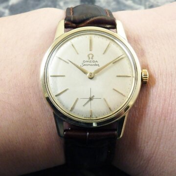 OMEGA オメガ/SEAMASTER シーマスター 30mmキャリバー スモールセコンド 試着イメージ