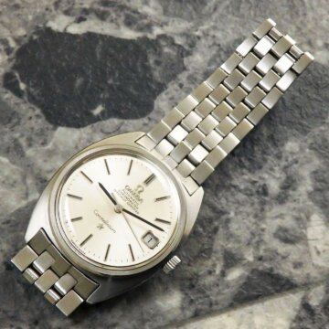 OMEGA オメガ コンステレーション・Cライン ジェラルドジェンタケース ／純正SSブレス 正面全体