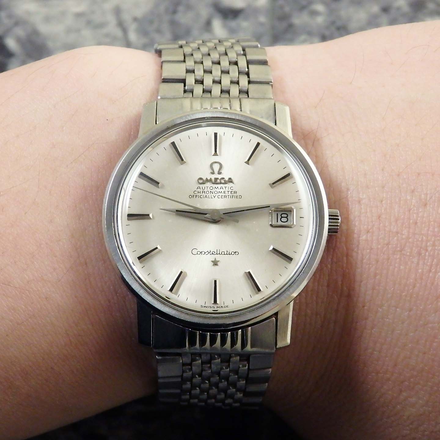 OMEGA/オメガ・コンステレーション Cal.564／自動巻 シルバーダイヤル