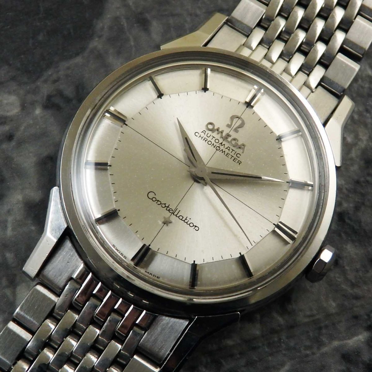 週末限定直輸入♪ （訳あり）OMEGA オメガ 197X年アンティーク