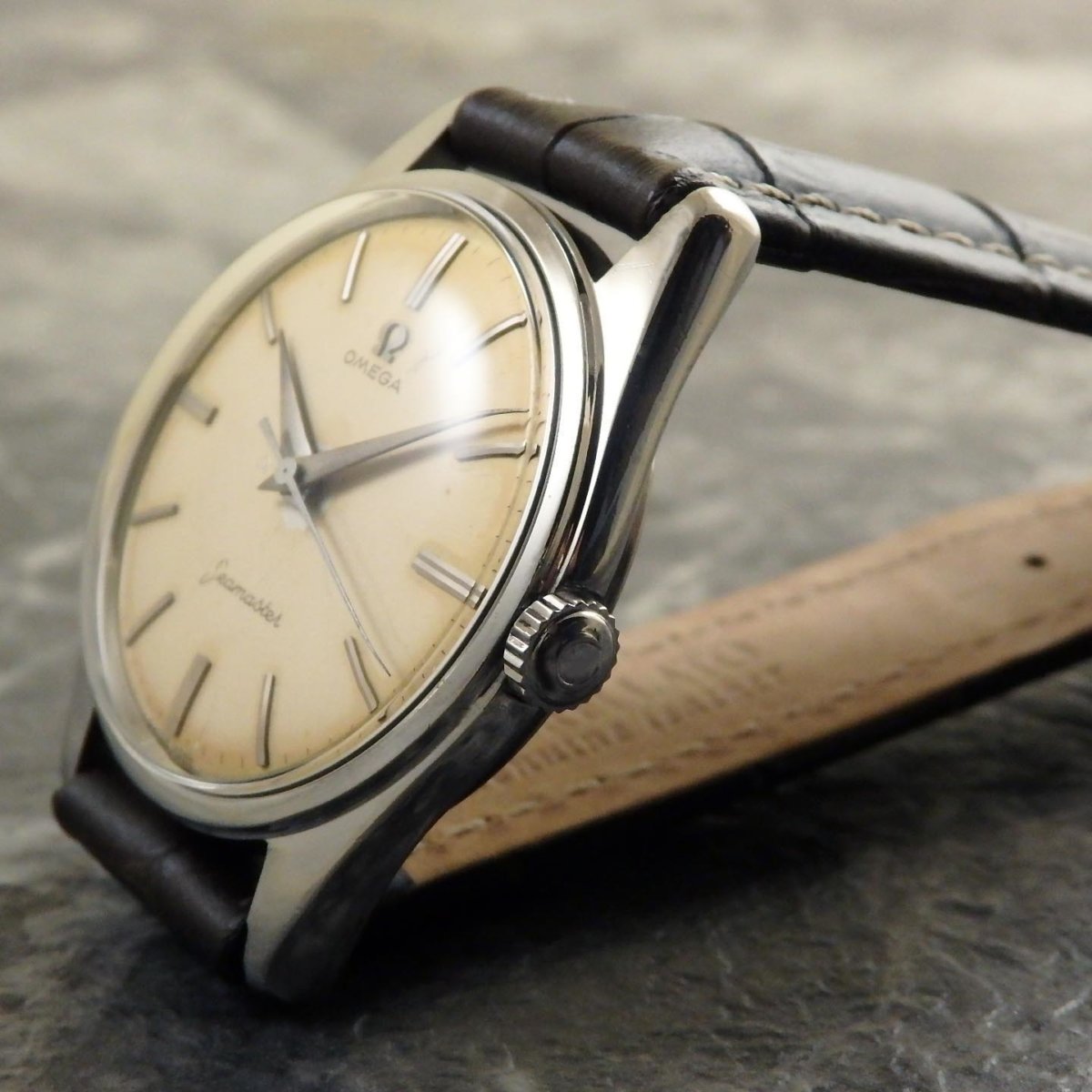 オメガ シーマスター ランチェロケース ref.2996 30mmキャリバー Cal