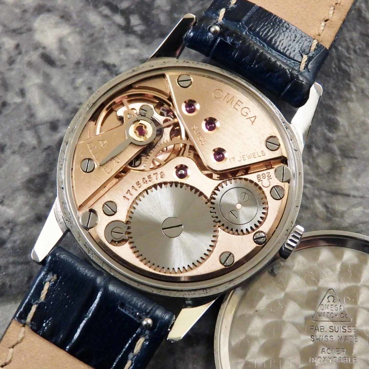 オメガ 30ミリキャリバー アルファハンド スモールセコンド