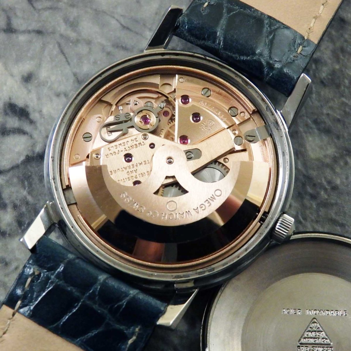 OMEGA(オメガ)constellation(コンステレーション)Cal.751 自動巻き クロノメーター Ref.168-016 希少 ドルフィン針  | アンティーク時計の販売ならアンティークウォッチライフ