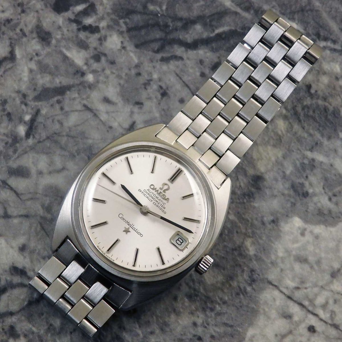 OMEGA(オメガ)コンステレーション ジェラルドジェンタ 前期型 シルバー