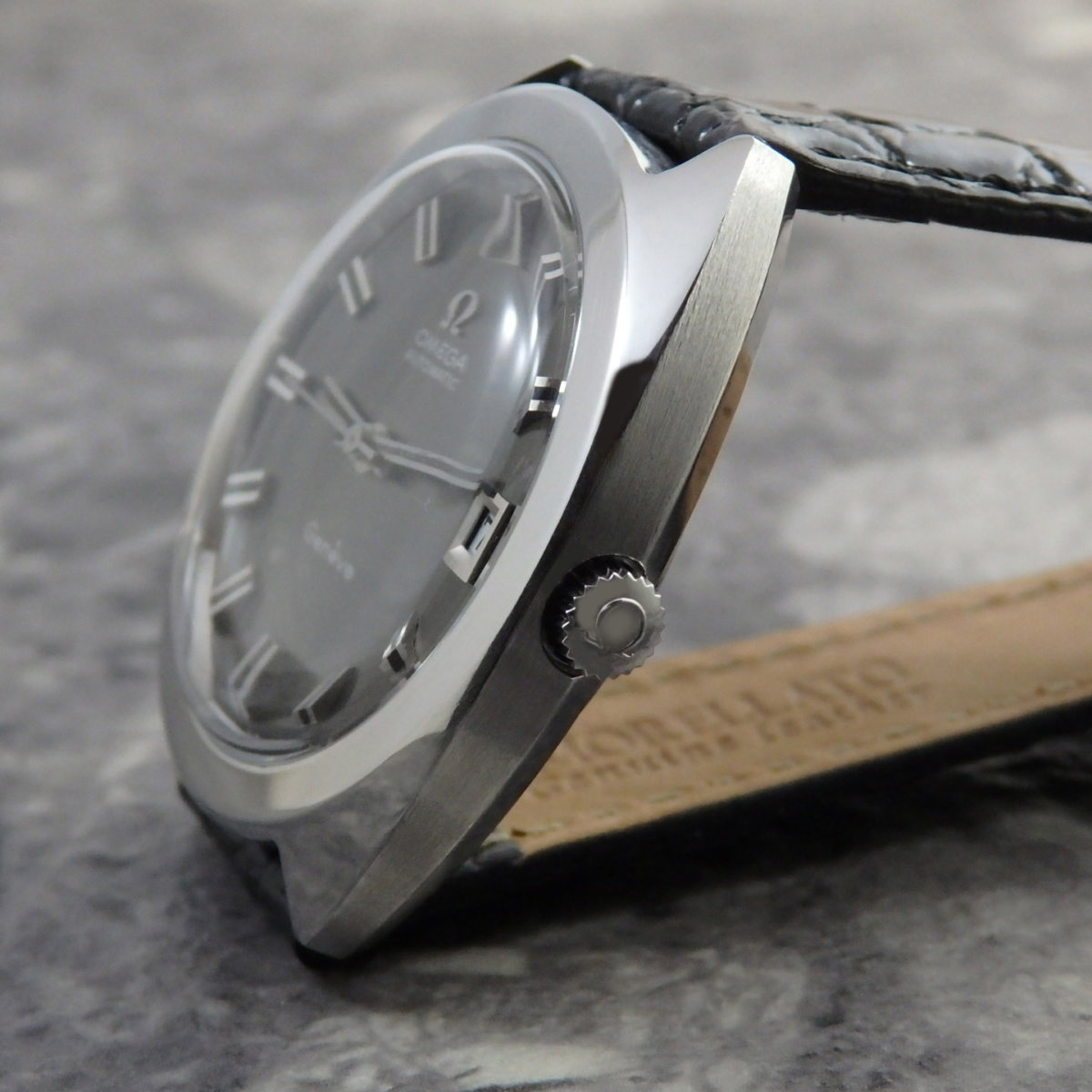 OMEGA ST166.721 アンティーク メンズ腕時計 グレー/Gray文字盤 オメガ 