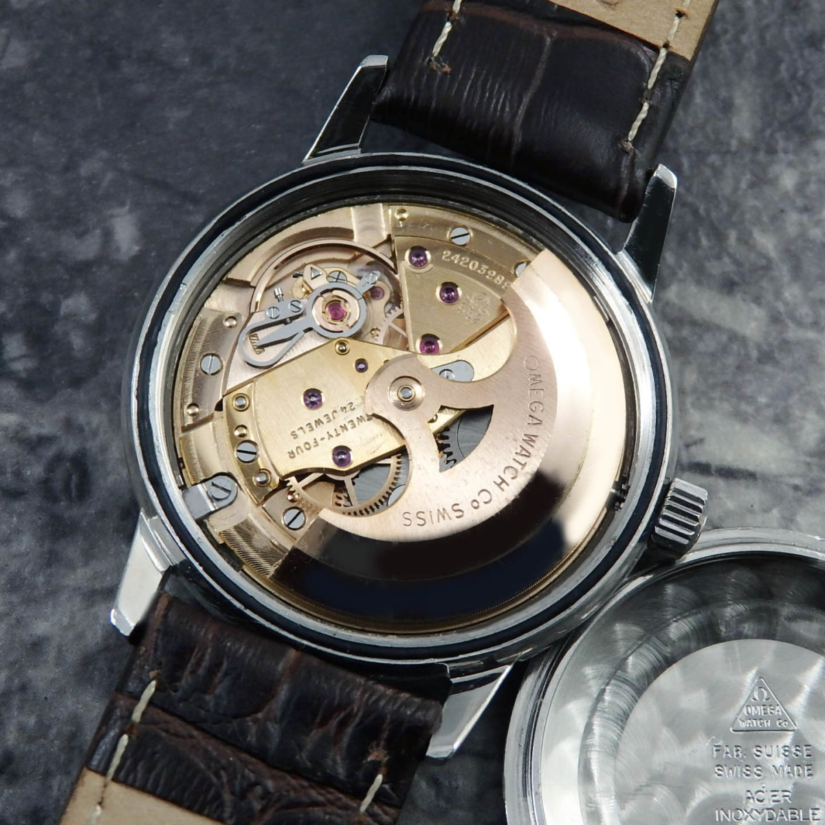 OMEGA Seamaster オメガシーマスター自動巻き時計60年アンティーク オメガ Ref.165.002 シーマスター Seamaster アンティーク 腕時計 1966