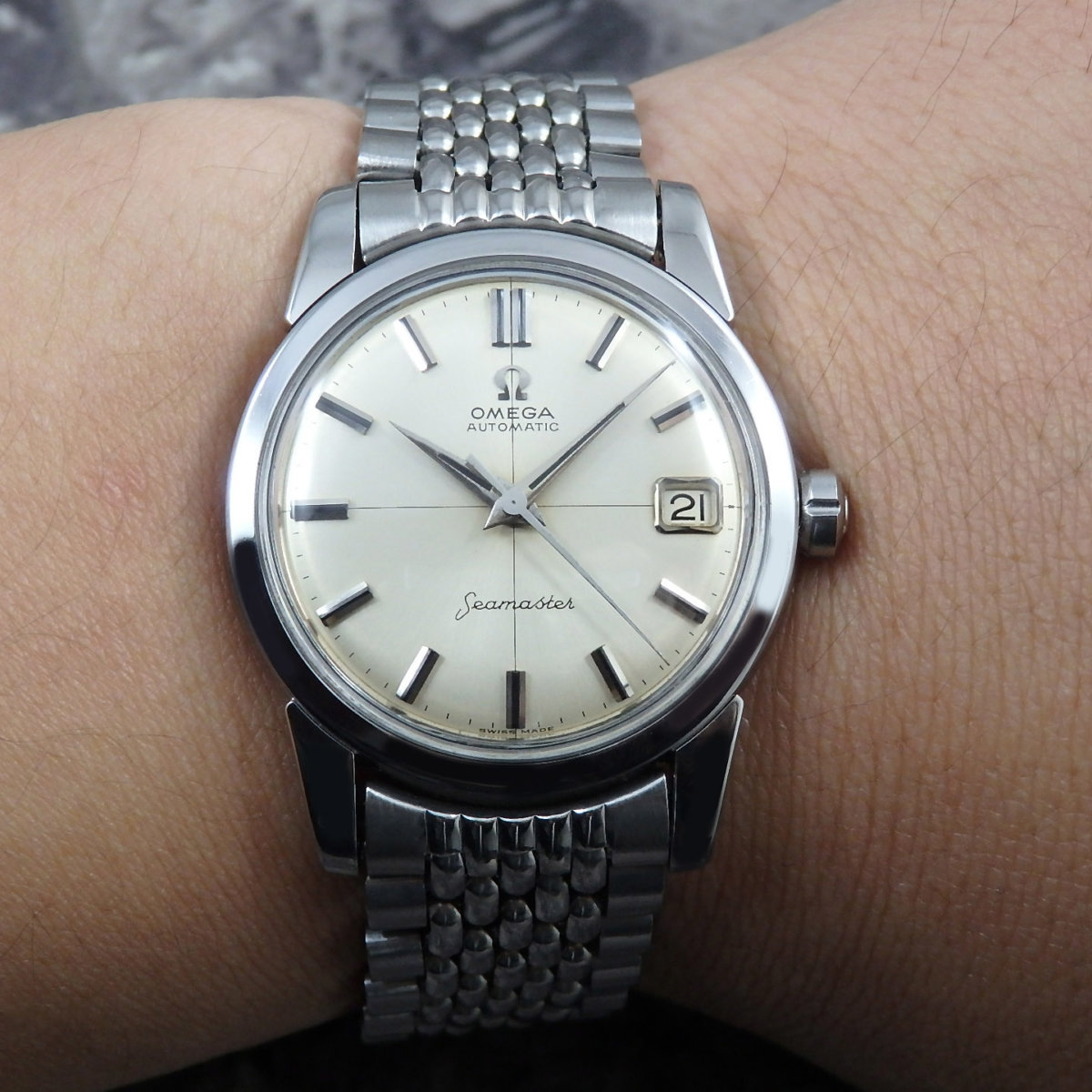 オメガ 60ｓアンティーク 腕時計 シーマスター 1960年 自動巻き OMEGA 