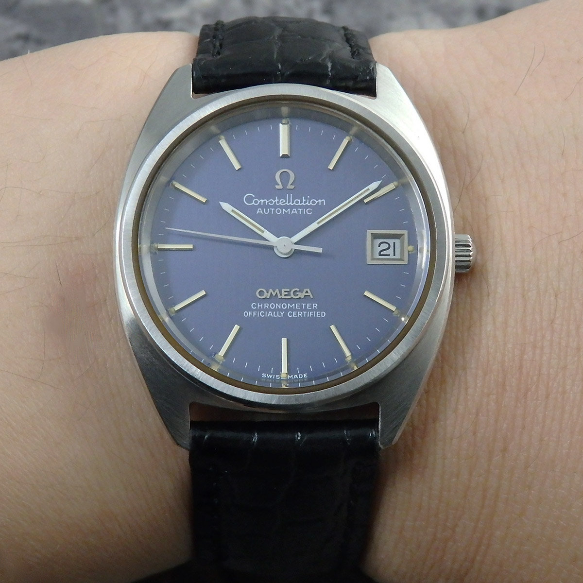 オメガ コンステレーション ジェラルドジェンタ Cライン 後期タイプ