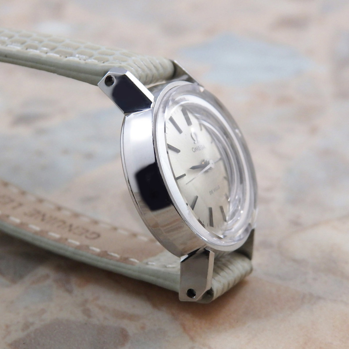OMEGA　レディース　カットガラス OMEGA 60'S Ladies Cut Glass オメガ レディース カットガラス