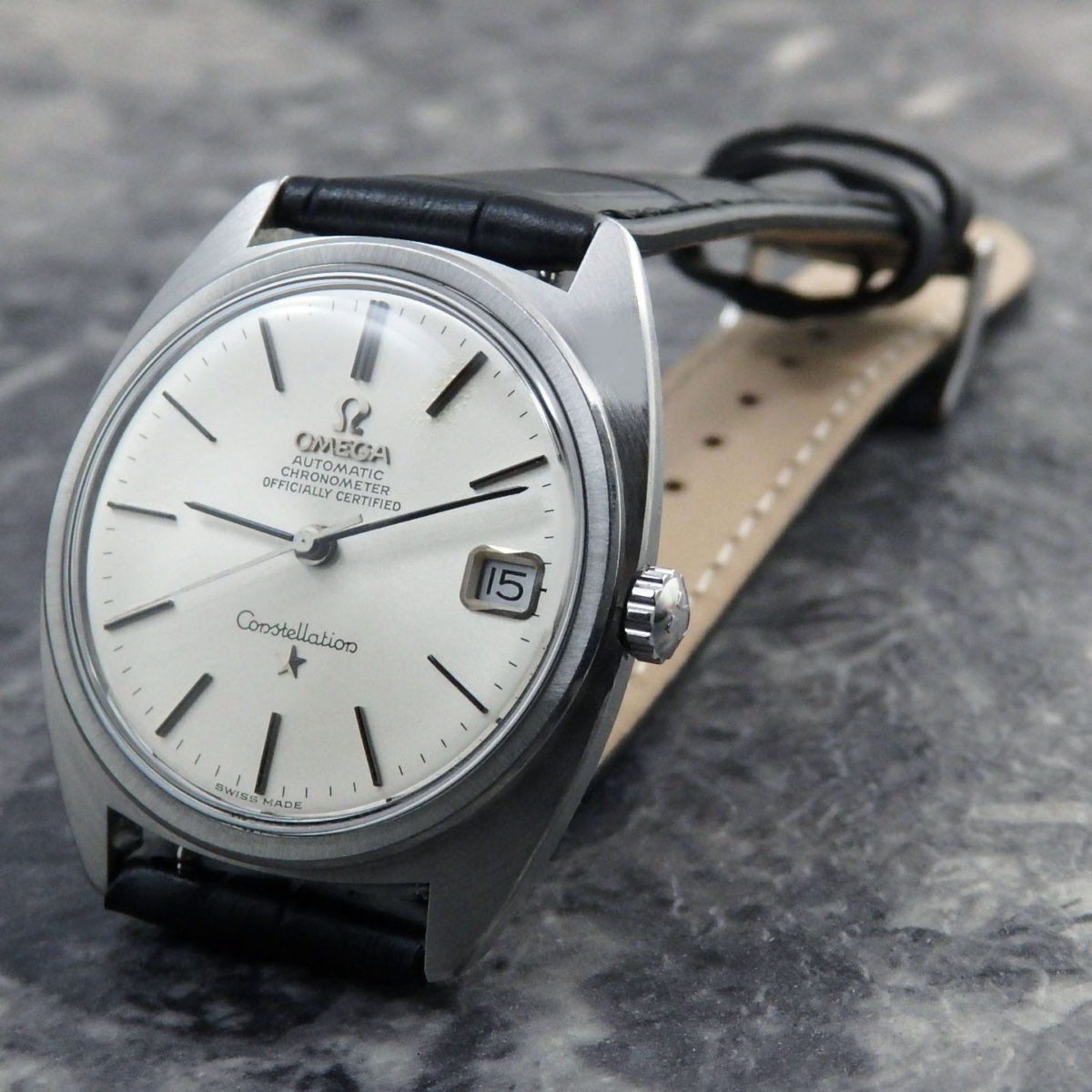 時計　オメガ OMEGA】 1964年製 オメガ シーマスター ノンデイト ”ファット