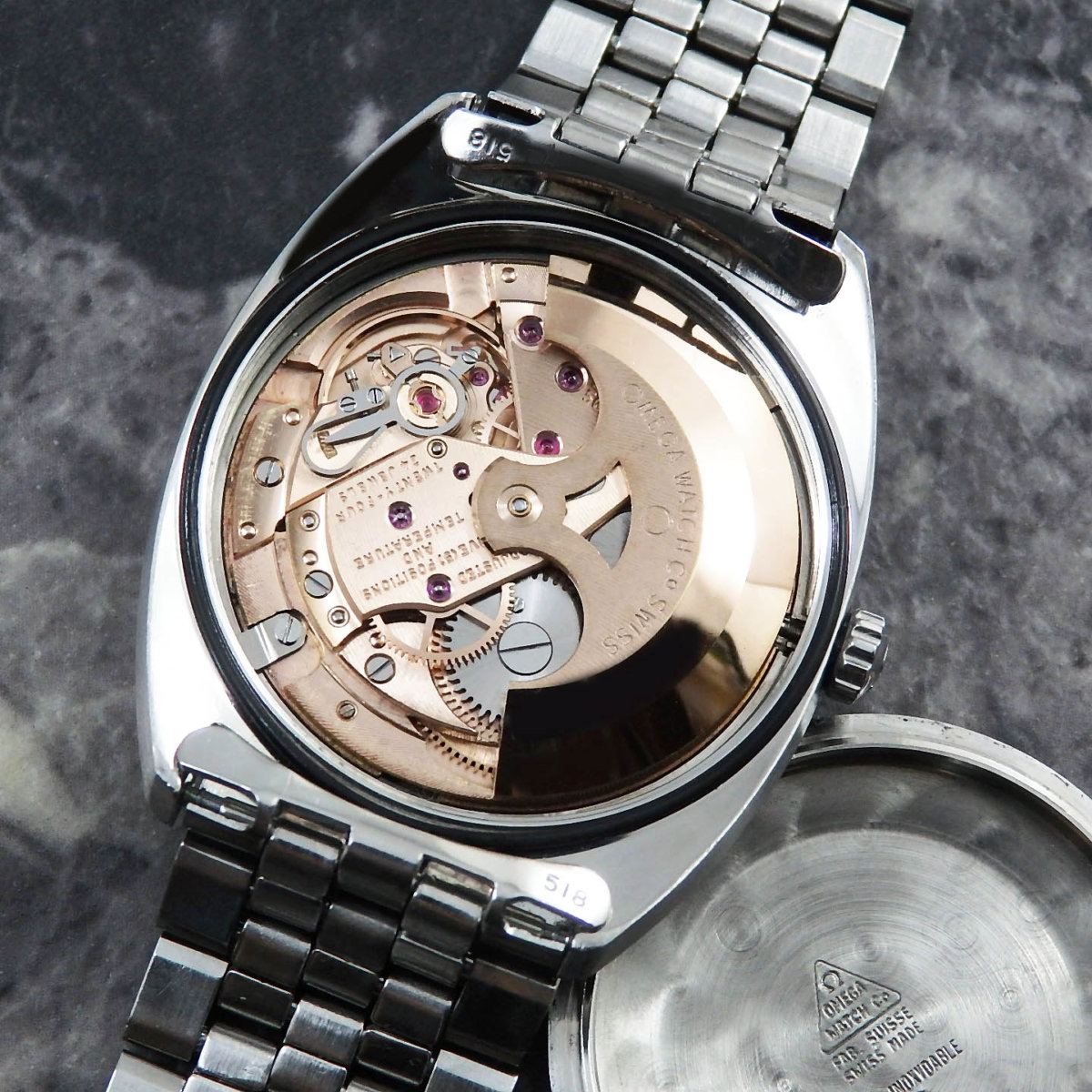 美品 OMEGA Cライン 前期型 ジェラルドジェンタ ヴィンテージ レディース オメガ コンステレーション Cライン ジェンタ前期型 Ref.168.017 Cal