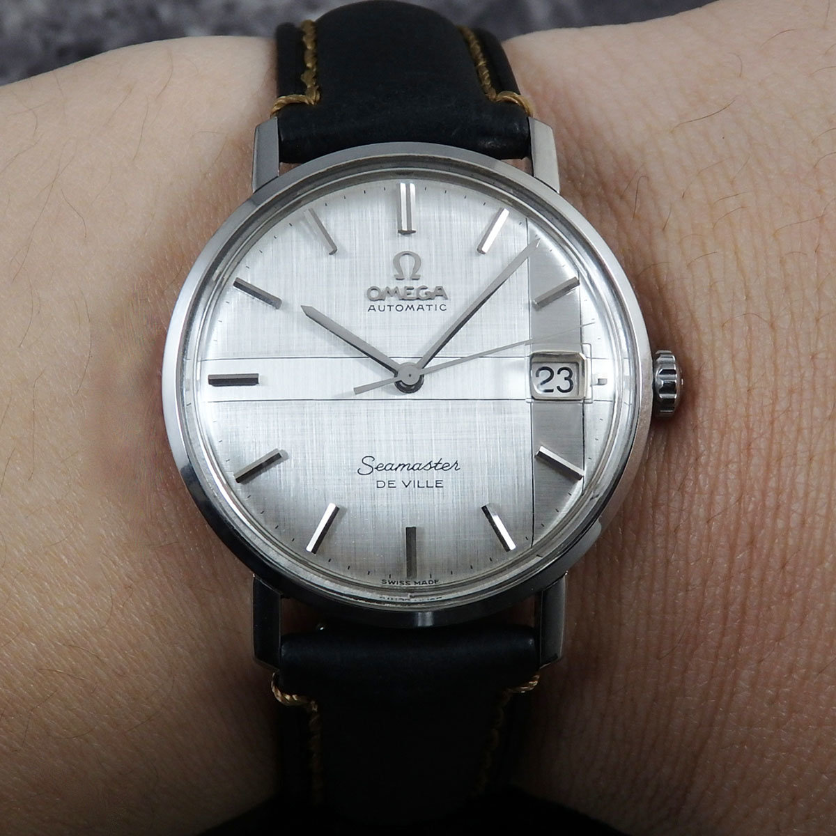 オメガ シーマスター アンティーク デザインダイヤル 希少