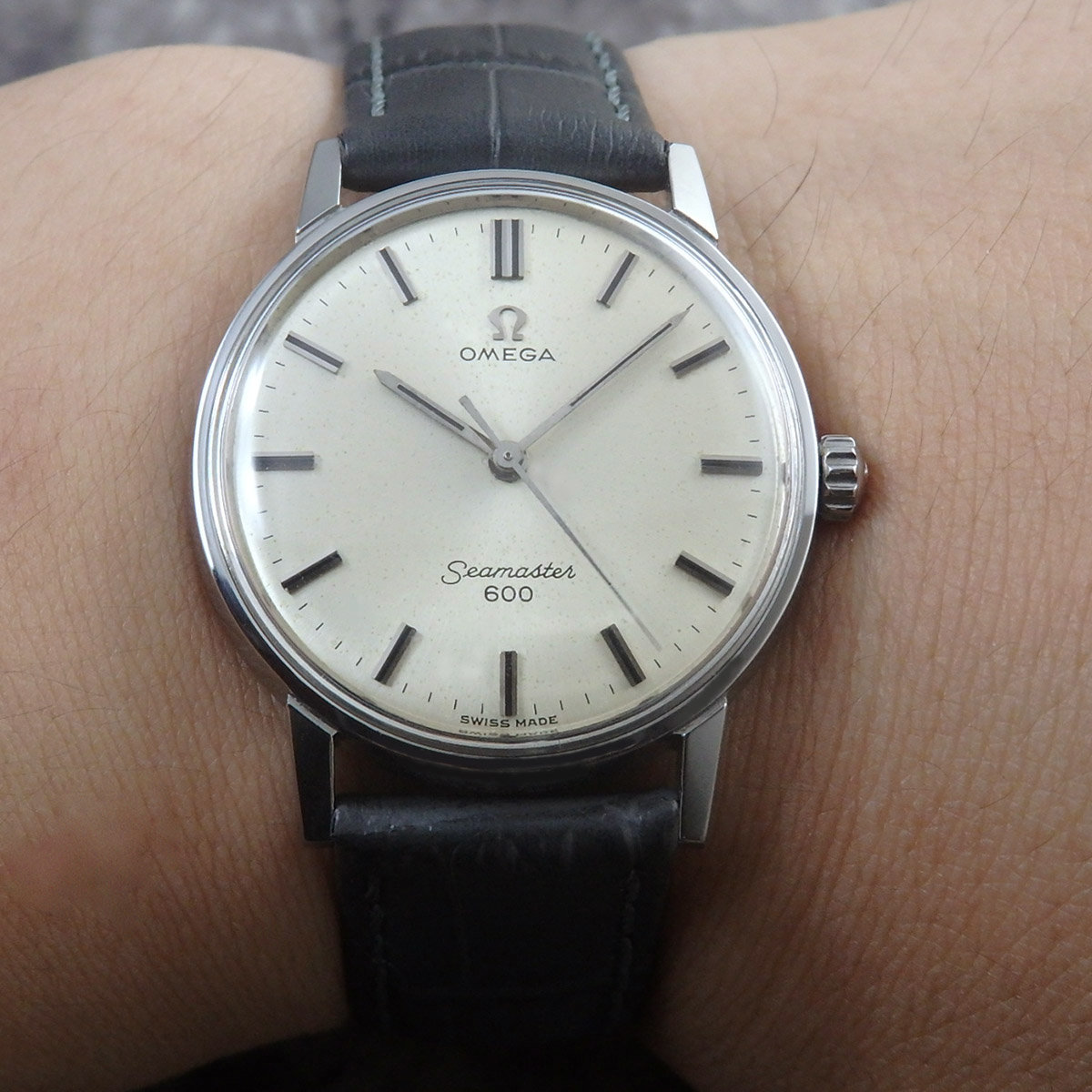 オメガ シーマスター600 アンティーク メンズ 腕時計 1964年 手巻き 
