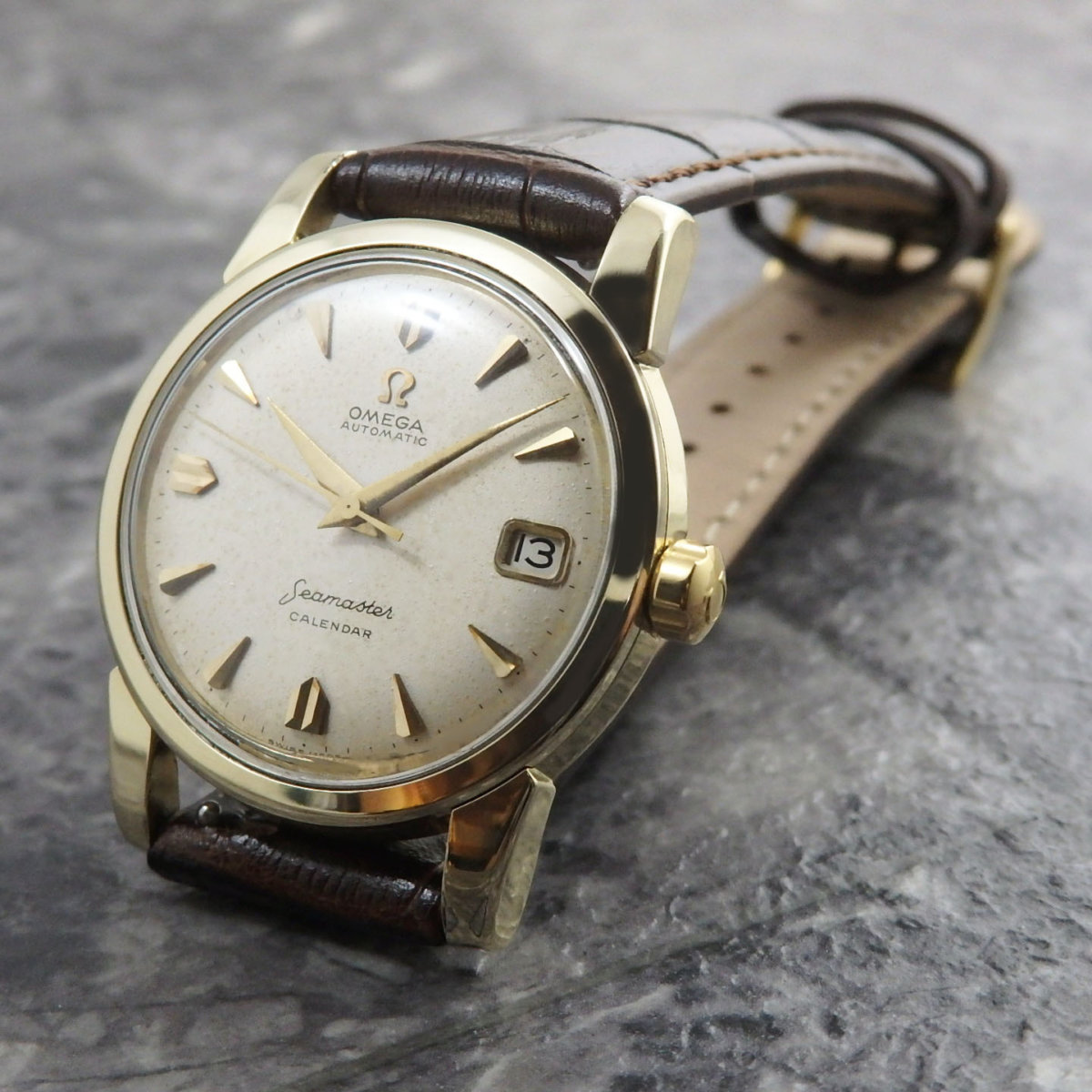 オメガ シーマスター Bigシーホース アンティーク メンズ 腕時計