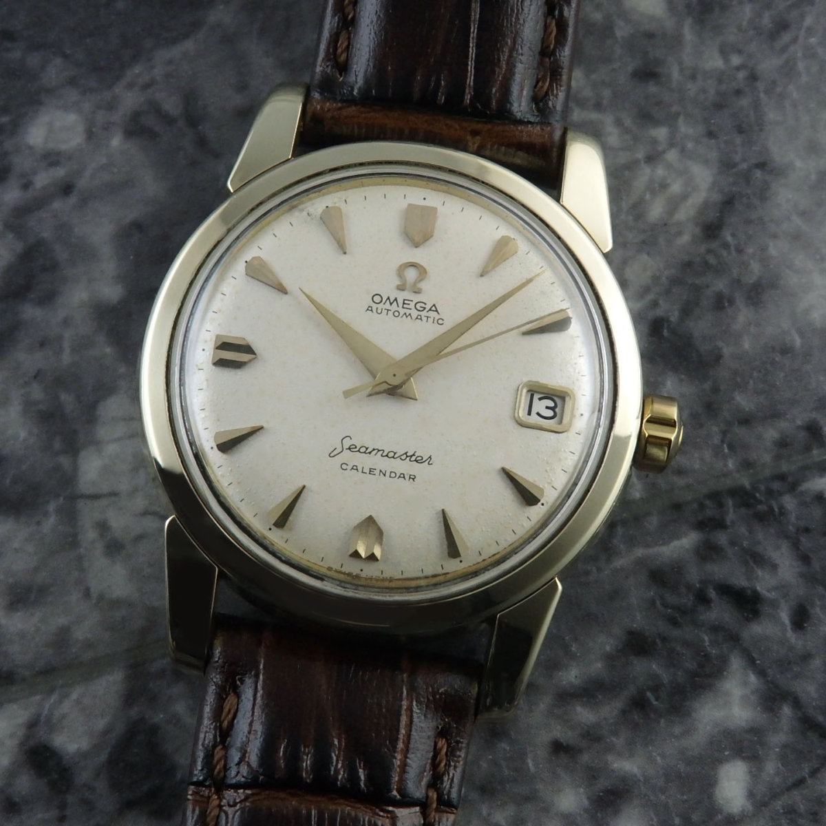 オメガ シーマスター Bigシーホース アンティーク メンズ 腕時計 1959