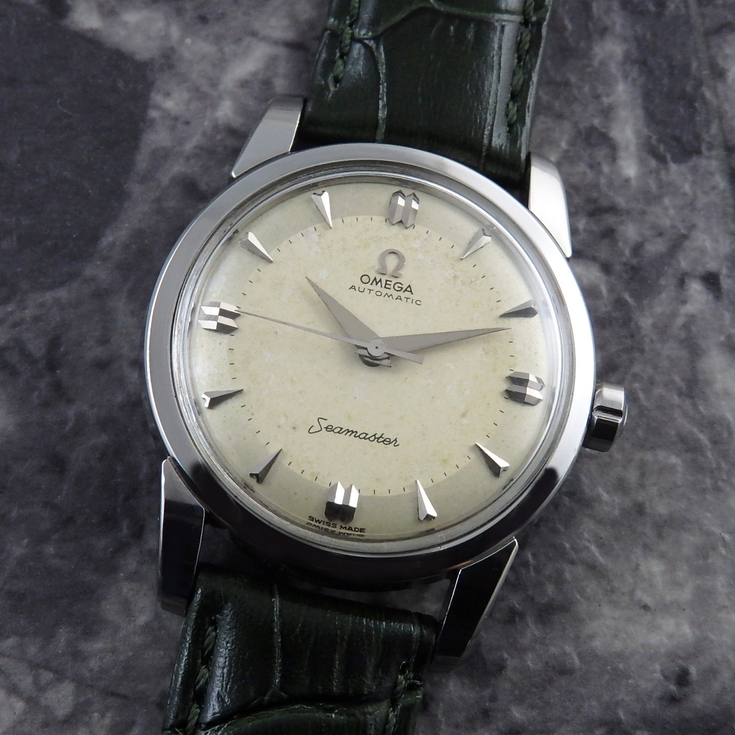 オメガ シーマスター ビッグシーホース アンティーク 腕時計 1958年製 OMEGA 自動巻