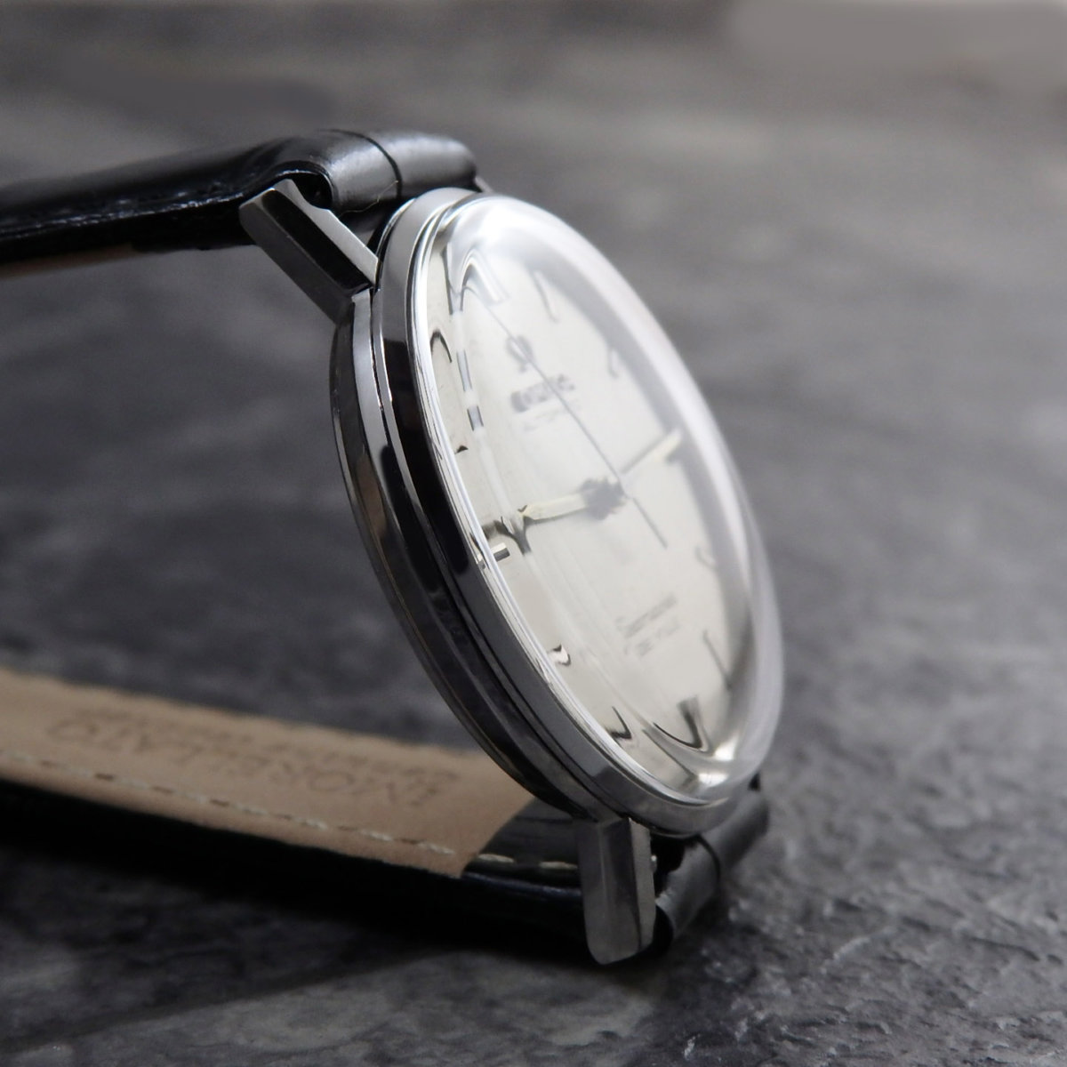 オメガ 60sシーマスター 自動巻き アンティーク ストライプフェイス