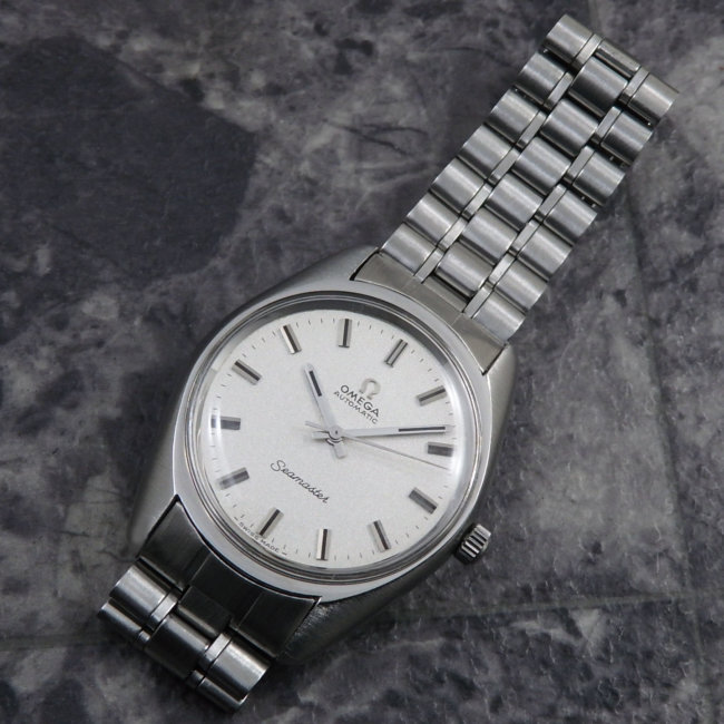 オメガ シーマスター Satinダイヤル Ref.165.067 Cal.552 自動巻き 1969年製 アンティーク OMEGA 時計 腕時計