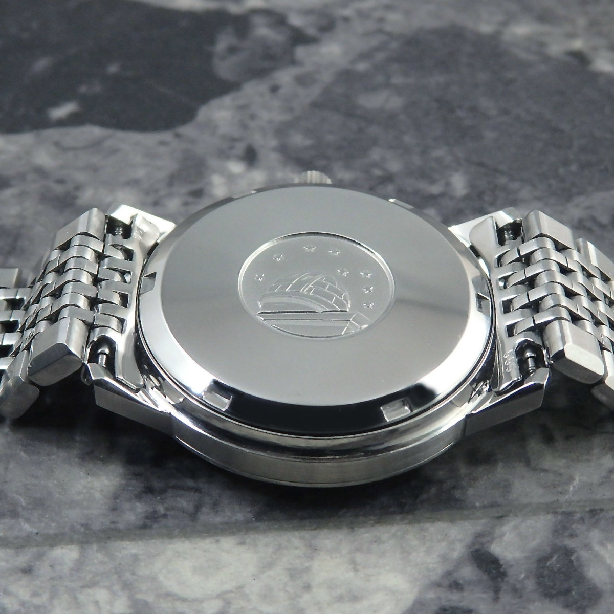 オメガ コンステレーション アンティークドルフィンハンド ブレス付