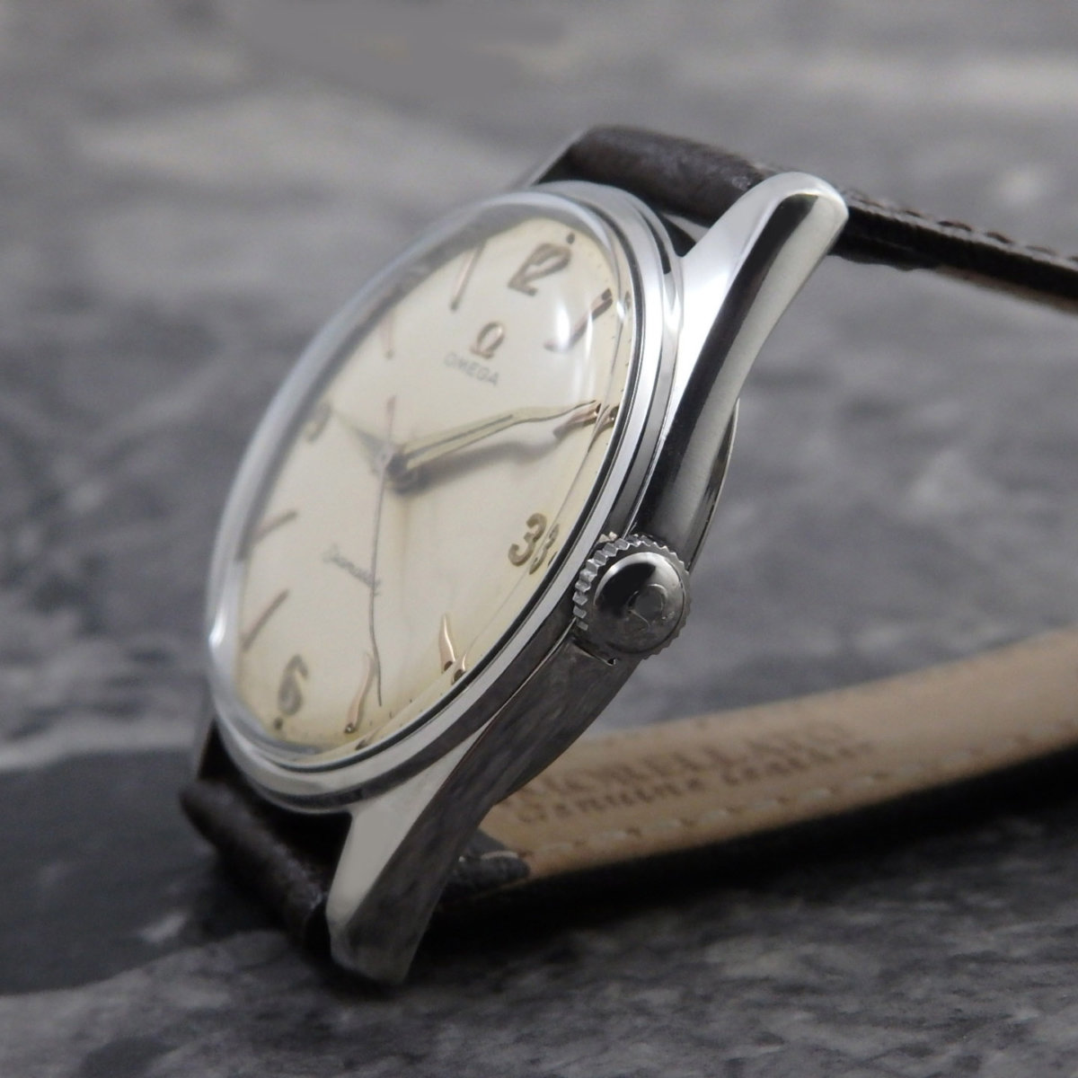 オメガ Ref.2996-1SC シーマスター ランチェロケース 希少 3-6-9-12