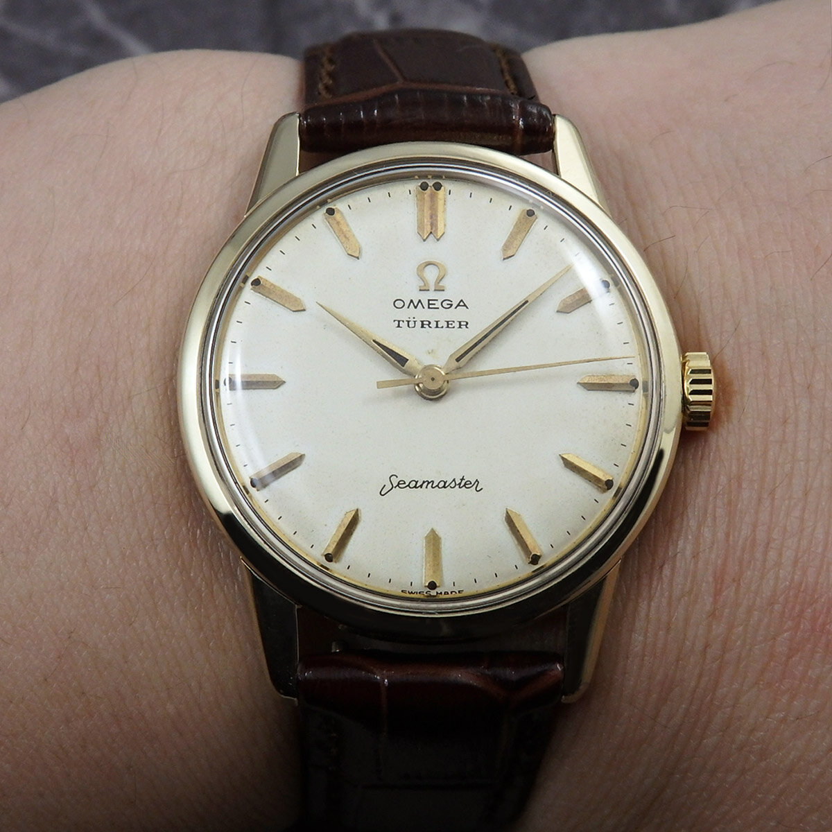 オメガ Seamaster シーマスター REF.14390 TURLER チューラーWネーム