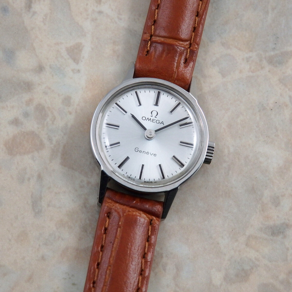 オメガOMEGA アンティークウォッチ OMEGA - OMEGA オメガ アンティーク ウォッチ 手巻き 18KYG 美品