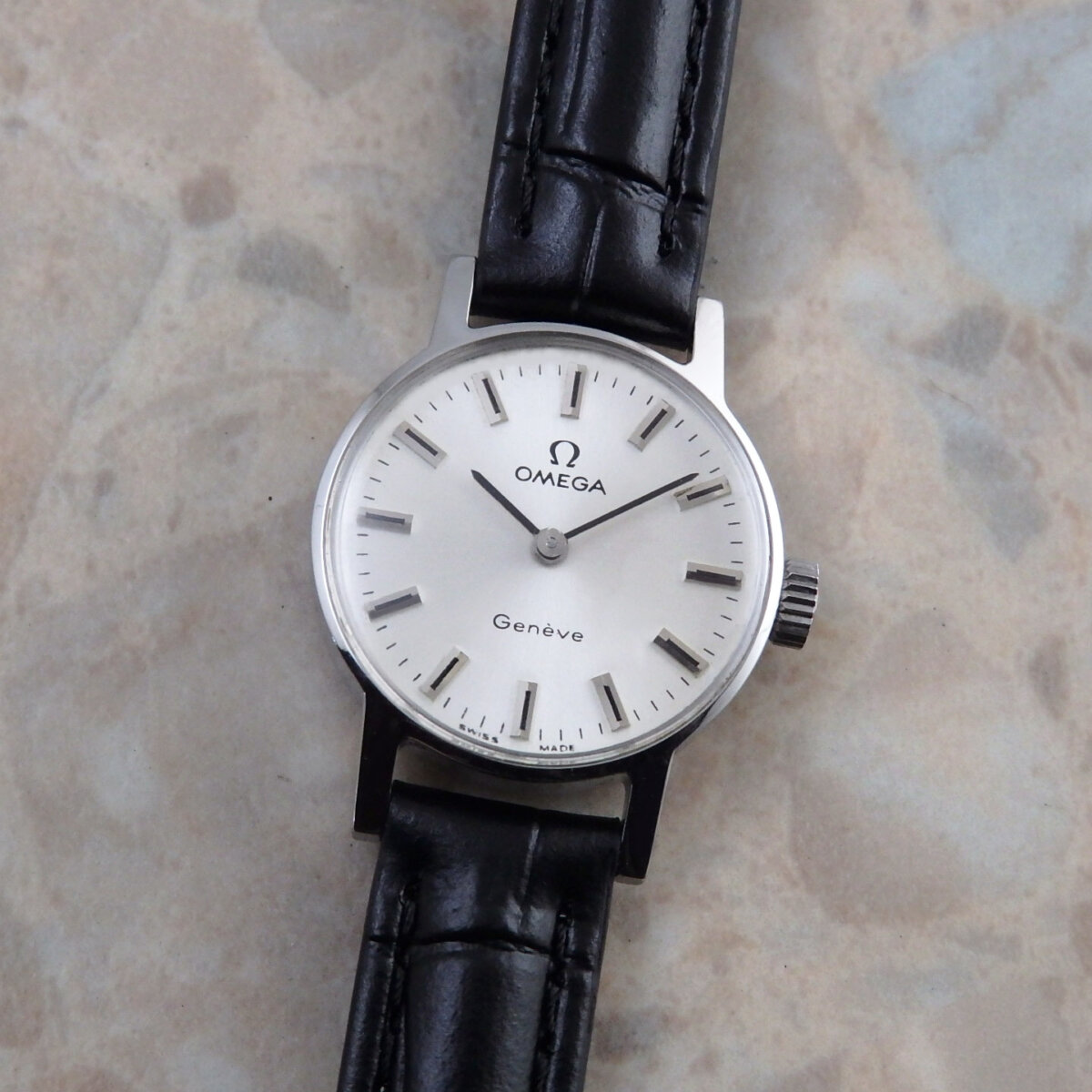 Omegaオメガ レディース腕時計 アンティーク SS 手巻き腕時計