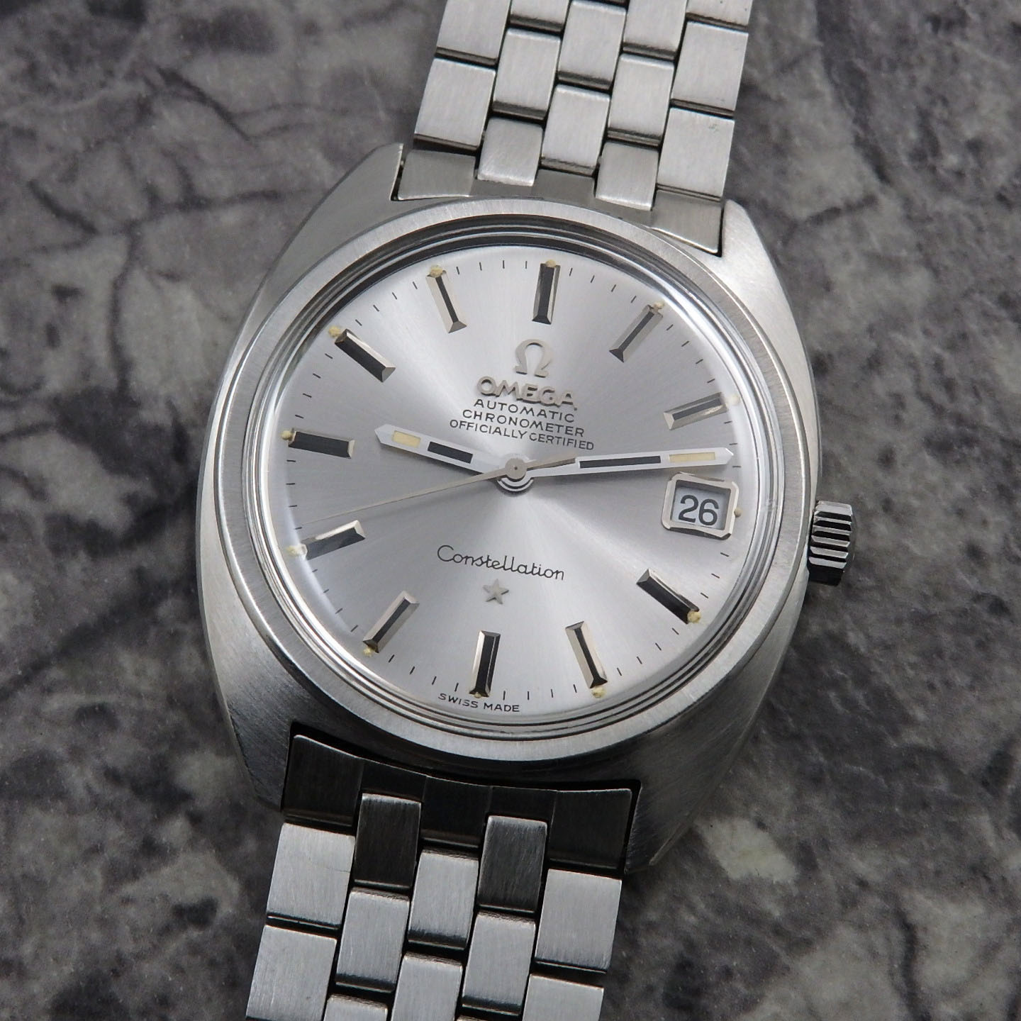 OMEGA コンステレーション ジェラルド ジェンタ 前期型 168.017 自動巻 1971年 |  アンティーク時計の販売ならアンティークウォッチライフ