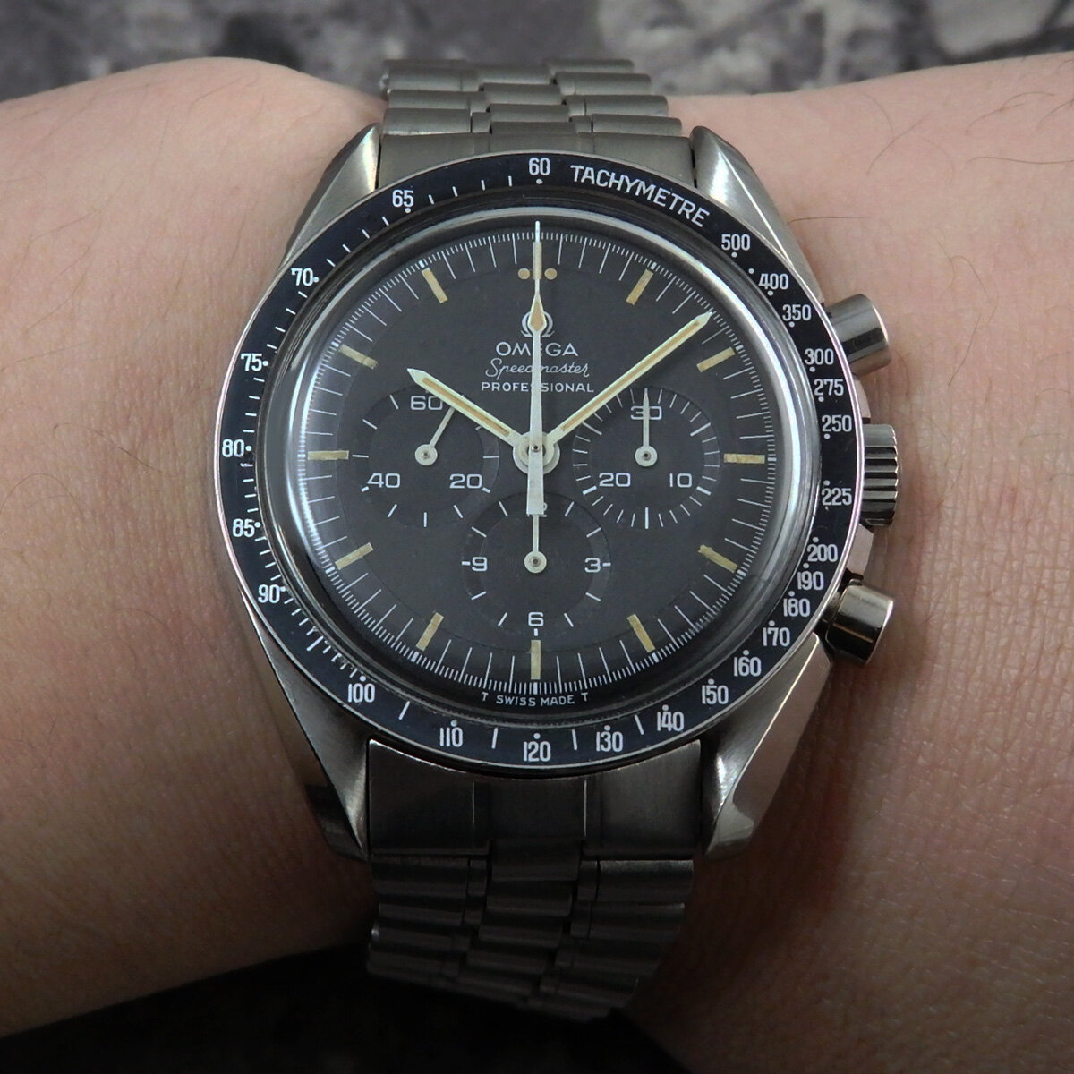 Omega Speedmaster Ref. 145.022-69 Straight Writing Apollo XI With