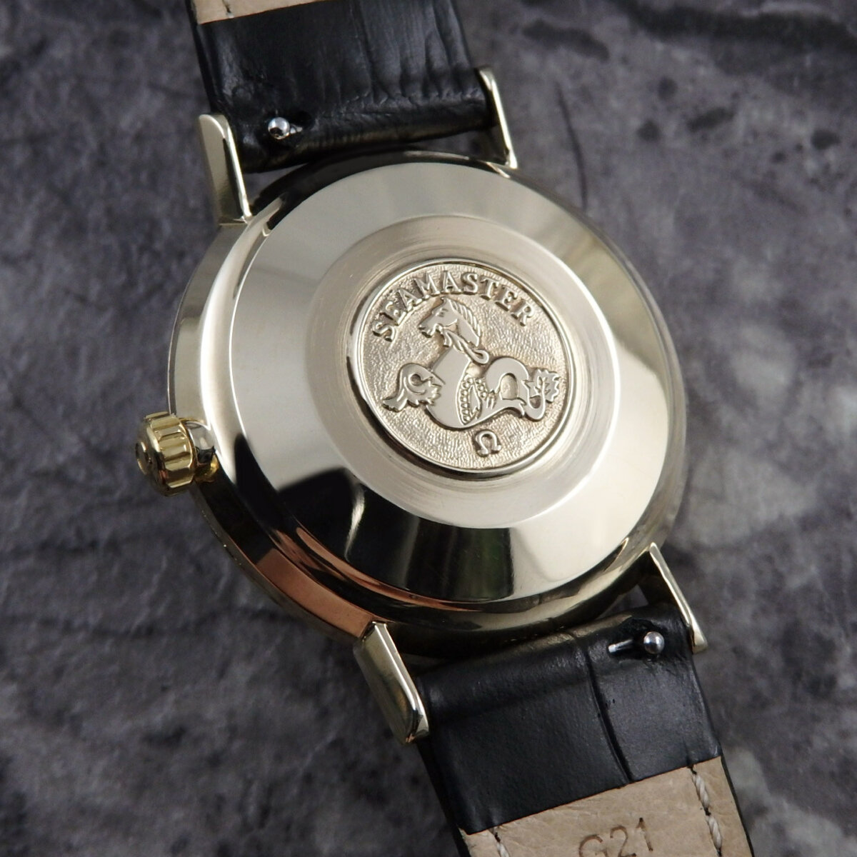 OMEGA シーマスター　アンティーク オメガ シーマスター メンズ ヴィンテージ アンティーク 希少 金無垢