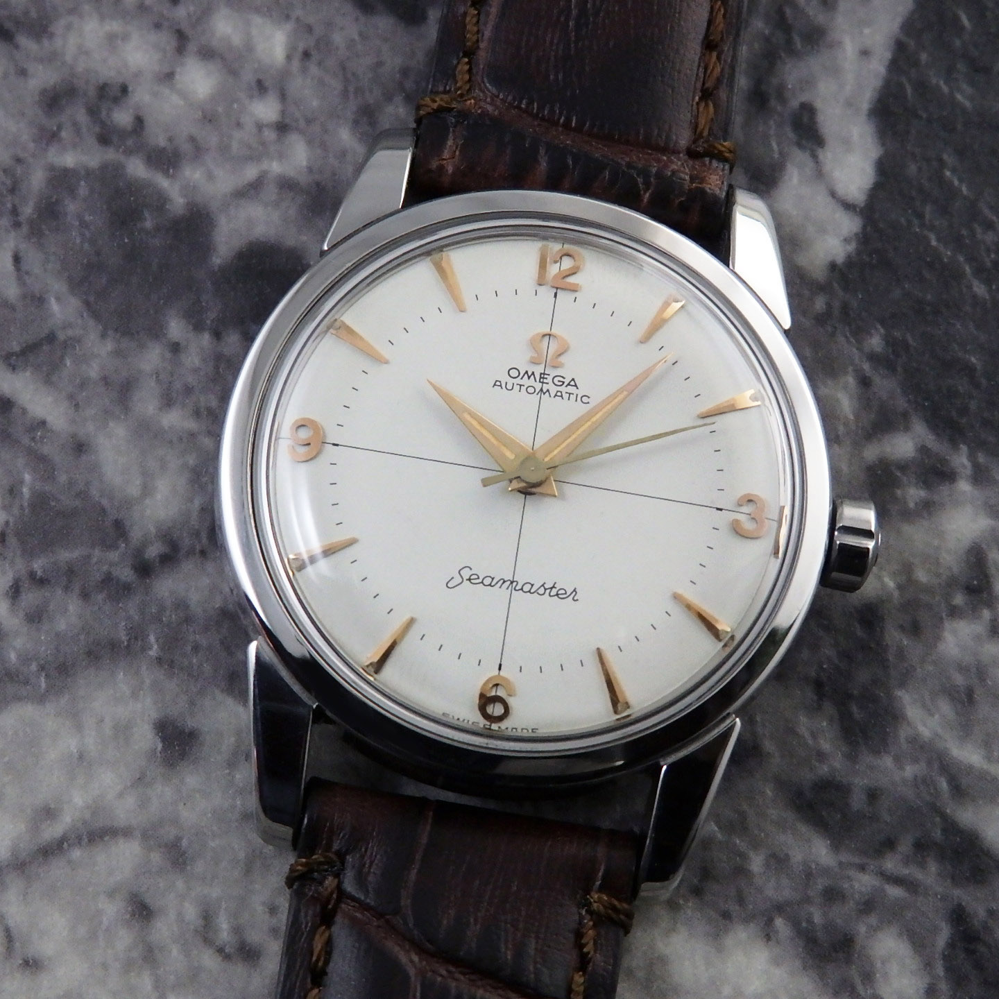 OMEGA シーマスター 1957年式 アンティーク ノンデイト - 時計