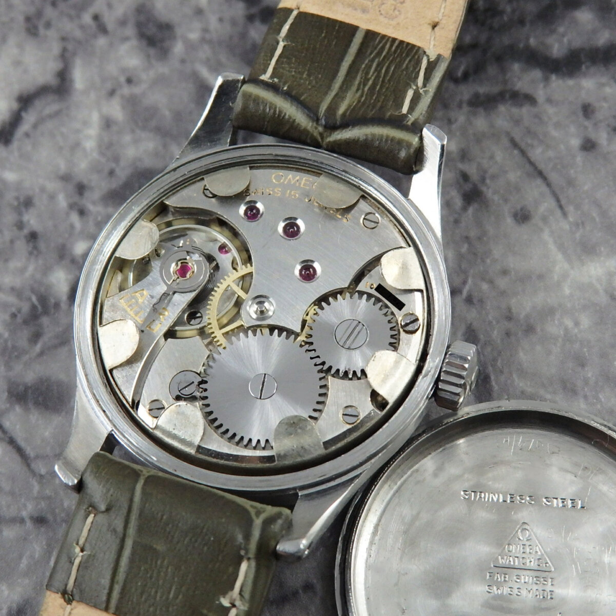 オメガ ヴィンテージ 腕時計 OMEGA NON MAGNETIC Ref.2165 手