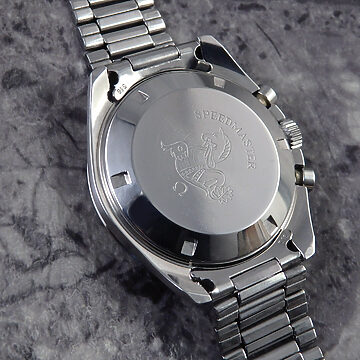 オメガ スピードマスター 希少 CB case Ref.105.012 1967年製 キャタピラブレス 背面