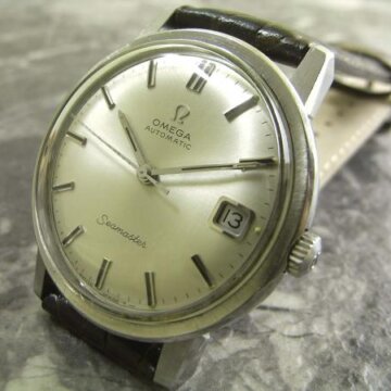 オメガ・OMEGA シーマスター REF.166.003 シルバーダイヤル 1970年 正面全体