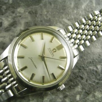 オメガ・OMEGA シーマスター ヴィンテージ 自動巻き REF.14710-1 1959年 ブレス付 正面全体