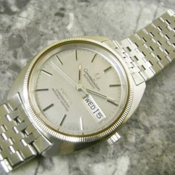 オメガ・OMEGA Cライン コンステレーション・ジェラルドジェンタケース 後期型 ブレス付  1972年 正面全体