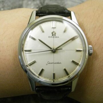 オメガ OMEGA シーマスター 30mm キャリバー クロスライン 1960年 背面