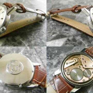 オメガ OMEGA 30mm キャリバー シーマスター 3.9.12インデックス 1960年 側面 リューズ