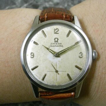 オメガ OMEGA 30mm キャリバー シーマスター 3.9.12インデックス 1960年 背面