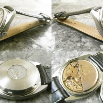 OMEGA・オメガ コンステレーション Cライン REF.168.0056 シルバーダイアル 側面 リューズ