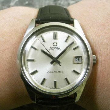 オメガ OMEGA シーマスター アンティーク メンズ 背面