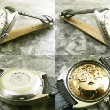 OMEGA・オメガ Constellation・コンステレーション ジェラルド・ジェンタデザイン Cライン 側面 リューズ