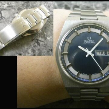 オメガ・OMEGA アンティーク メンズ デイデイト 背面