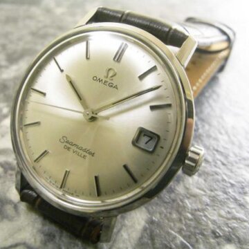 オメガ・OMEGA シーマスター アンティーク ラウンド ペンシルハンド 正面全体