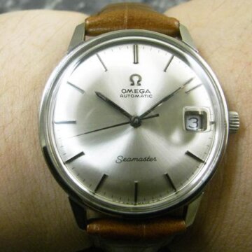 オメガ OMEGA シーマスター オートマチック アンティーク メンズ 腕時計 背面