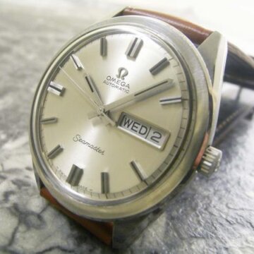 オメガ・OMEGA シーマスター レコード仕上げダイアル 希少 Ref.166.032 正面全体