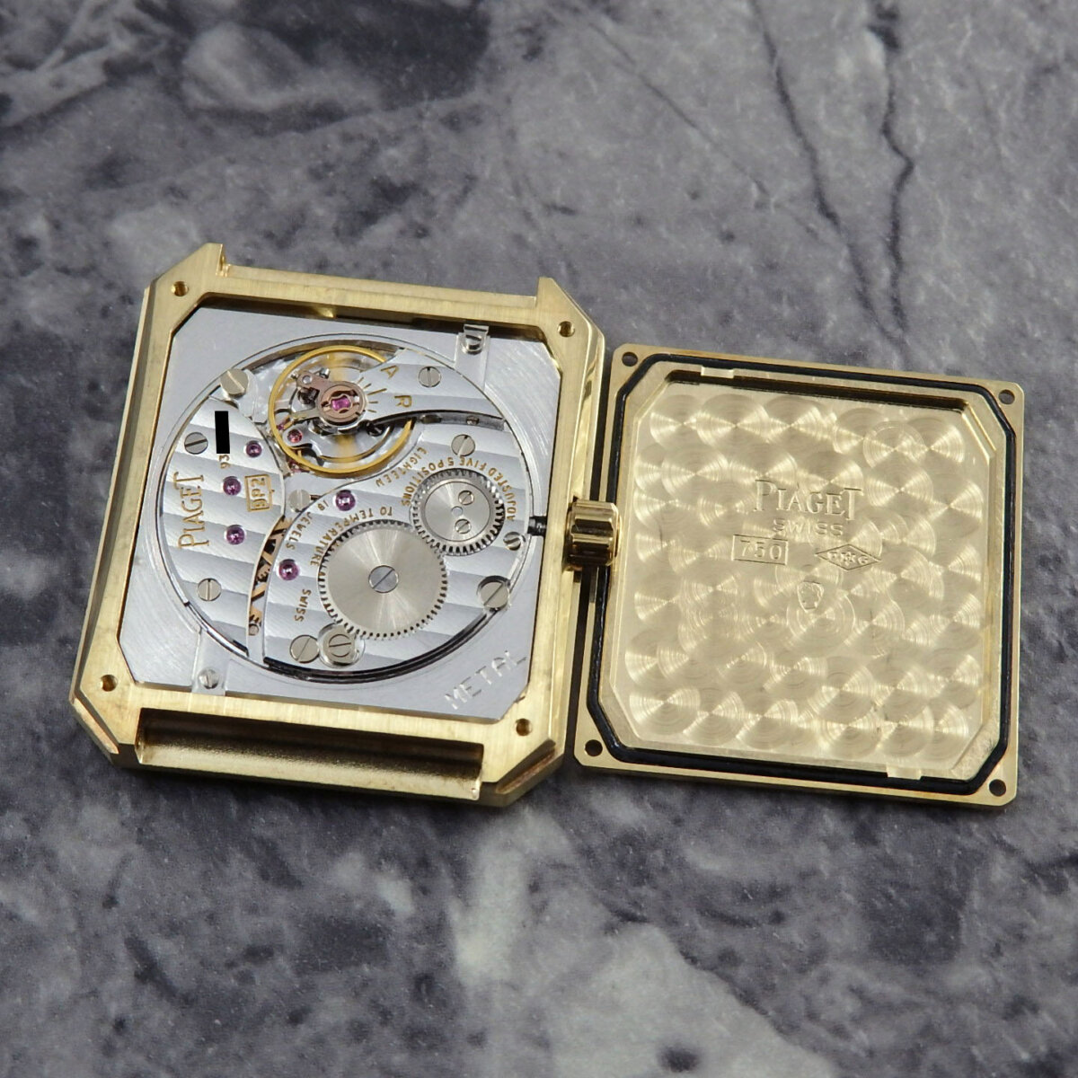 PIAGET プロトコール YG 希少 ローマ ダイヤル Cal.9P2